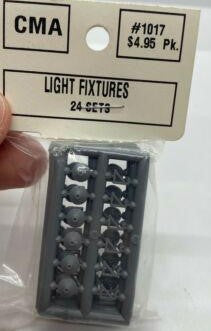 Creative Models Associates 1017 HO Light Fixtures (24 Sets)
