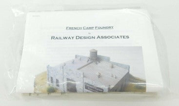 Railway Design Associates HO French Camp Foundry Building Kit
