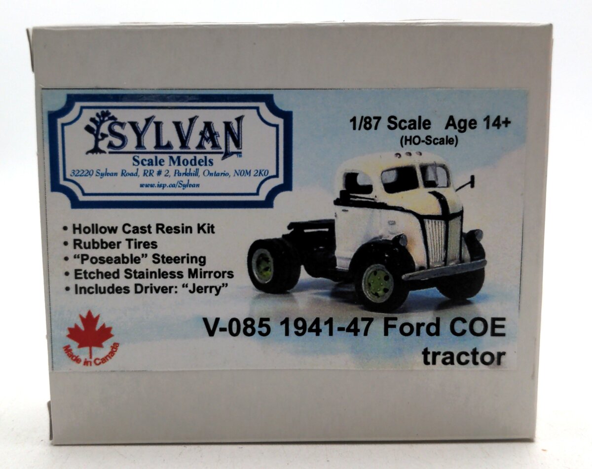 Sylvan Scale Models V-085 1:87 Ford Cab Over Engine Highway Tractor, 41-47
