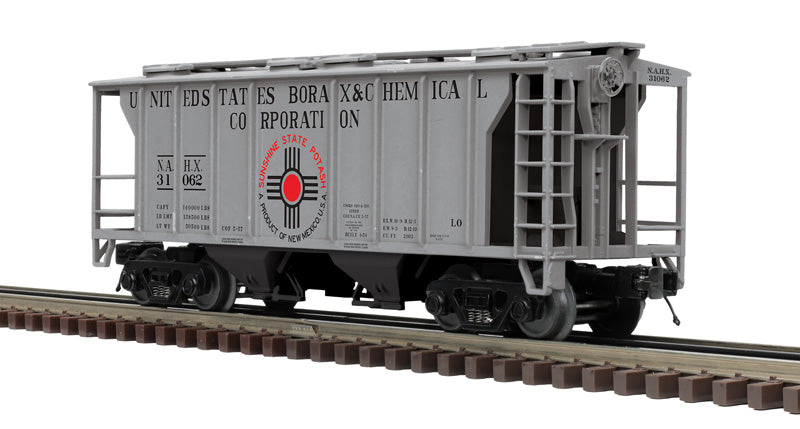 Atlas 3001345 O US Borax 3-Rail Premier PS-2 2-Bay Hopper