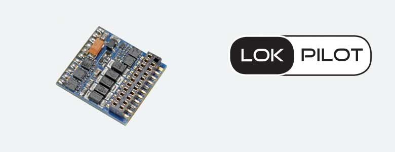 ESU 59229 HO / O NEM660 21MTC Interface LokPilot 5 Fx DCC Function-Only Decoder