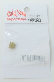 Cal Scale 190-202 HO Scale Sunbeam Headlight Brass Part