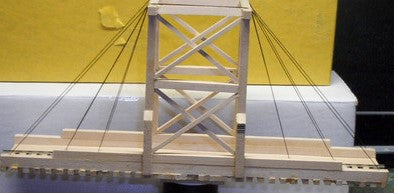 Walt & Howards wh65001n HO Scale 65' Gallows Turntable Set