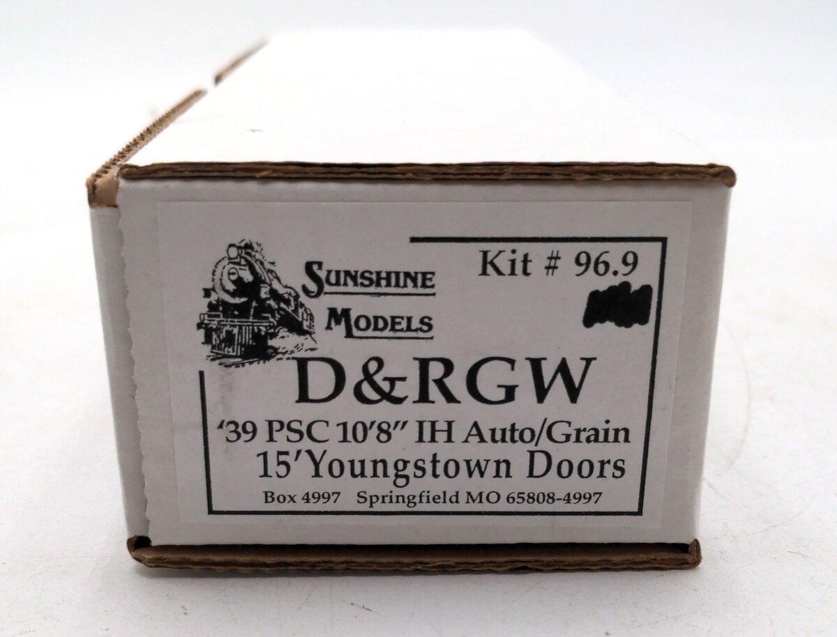 Sunshine Models 96.9 HO D&RGW '39 PSC 10'8'' IH Auto/Grain Freight Car