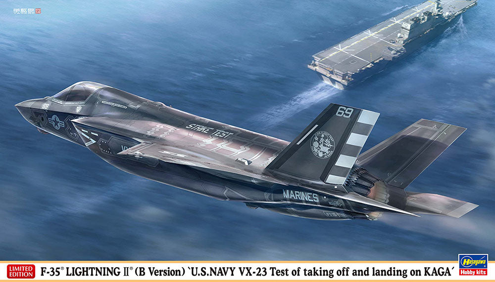 Hasegawa 02488 1:72 F-35 Lightning II (B Version) Aircraft Plastic Model Kit
