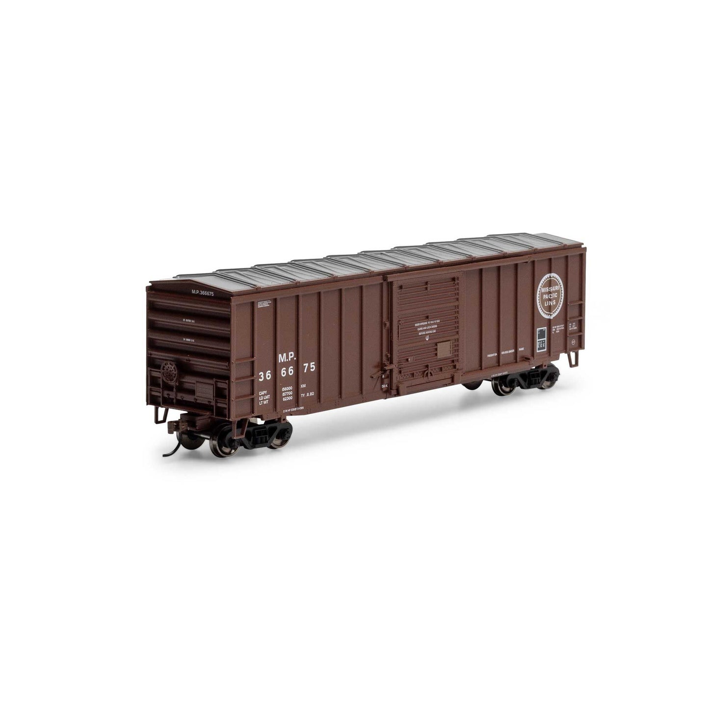 Athearn ATH-1140 HO Missouri Pacific 50' ACF Outer Post Boxcar #366675