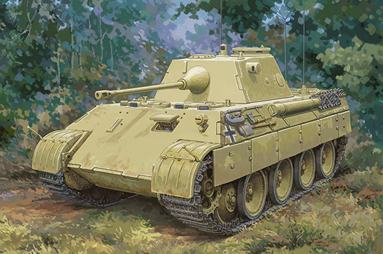 Hobby Boss 84831 1:48 German Pz.BeobWg V Auf.A Tank Plastic Model Kit