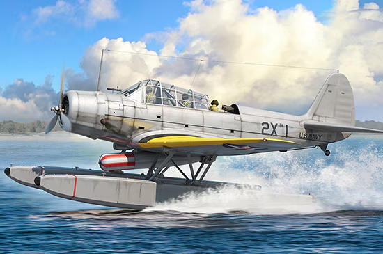 Hobby Boss 81784 1:48 TBD-1A Devastator Aircraft Plastic Model Kit