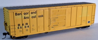 Athearn PS5344 HO Bangor and Aroostook 50' Boxcar Kit