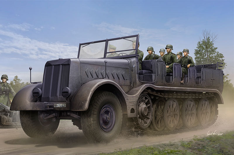 Trumpeter 09575 1:35 Schwerer Zugkraftwagen 18 t Sd.Kfz.9 Artillery Plastic Kit