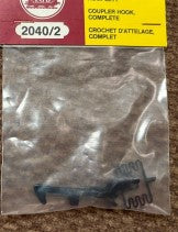 LGB 2040/2 G Gauge Clic-Second Coupling Hook Set
