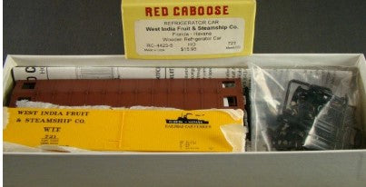 Red Caboose 4423-2 HO West India Fruit & Steamship Co. Refrigerator Car #704