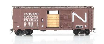 Athearn 1209 HO Canadian National 40' AAR Box Car #486529 Kit