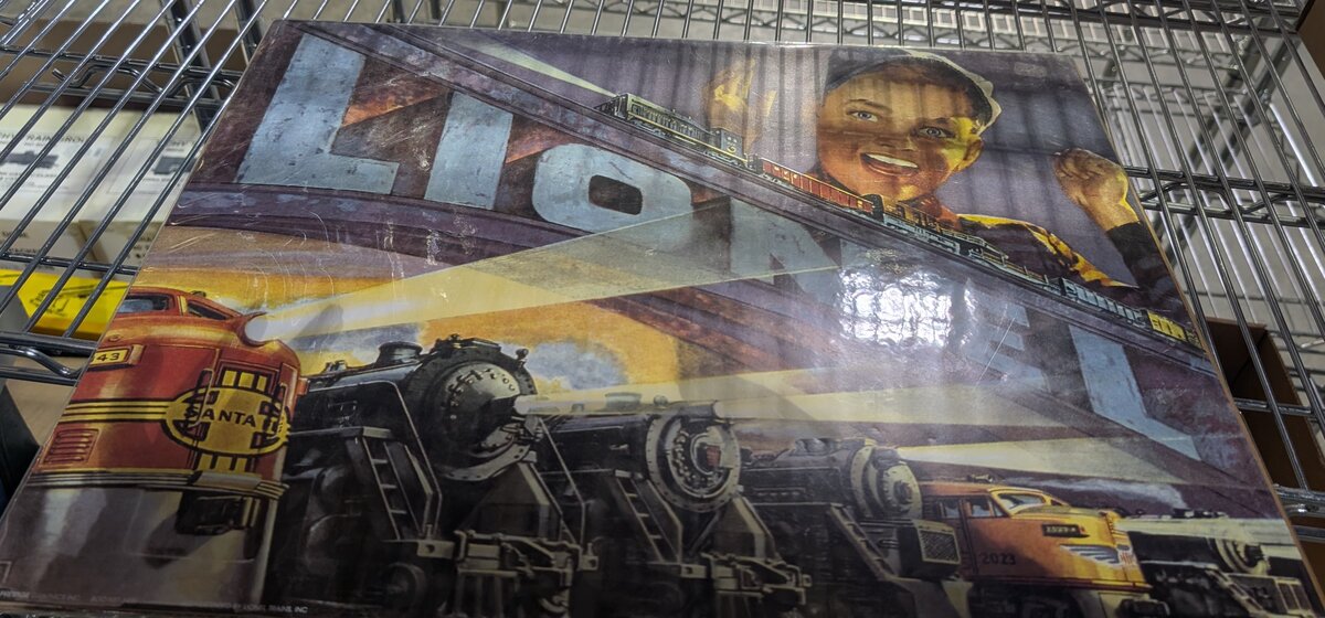 Prestige Edition FA-2089-B Lionel "Santa Fe" 20x16 Graphic Artwork