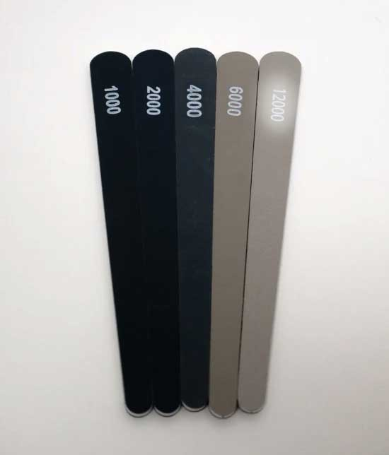 Alpha Abrasives 1156 12000 Grit Micro Fine Tapered Files (Pack of 2)