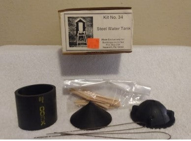 Acme 34 Buildings Unlimited O Scale Steel Water Tank