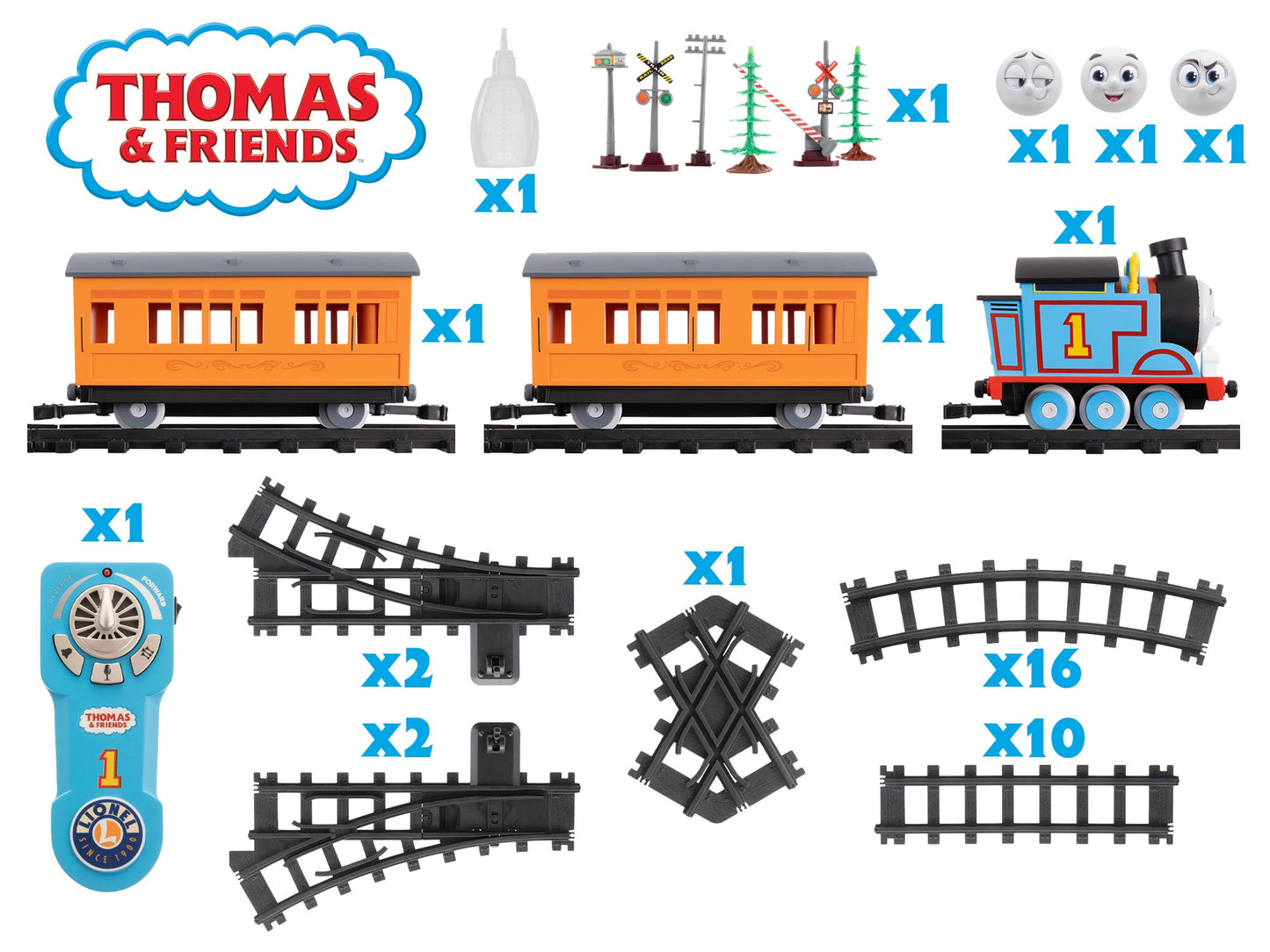 Lionel 712118 Thomas & Friends Battery Operated O-Gauge Train Set