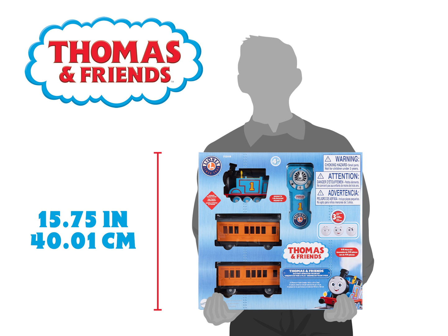 Lionel 712118 Thomas & Friends Battery Operated O-Gauge Train Set