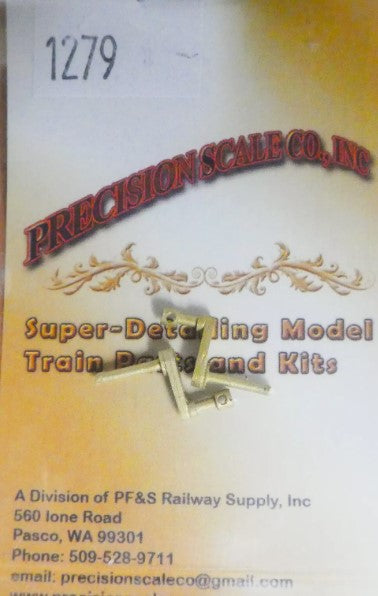 Precision Scale Co. 1279 O Scale Arms, Valve Gear Rocker, C-17/18/19 (Brass)