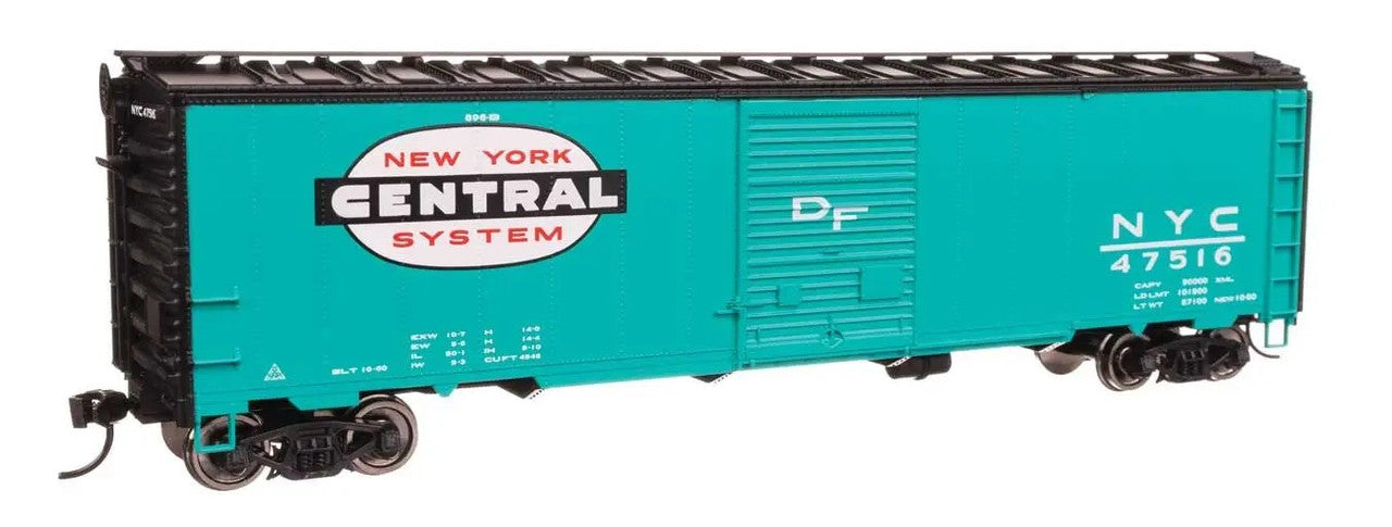 Walthers 910-46517 HO NYC Ready to Run 50' AAR Single Door Boxcar #47516