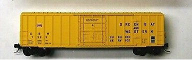 Micro-Trains 27089 N Gauge Green Bay & Western Single Door Boxcar #7365 Kit