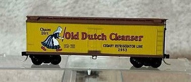 Micro-Trains 49019 N Gauge Old Dutch Cleanser Refrigerator Line Car #2953 Kit