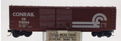 Micro-Trains 37019 N Gauge Conrail Double Door Boxcar #178154 Kit