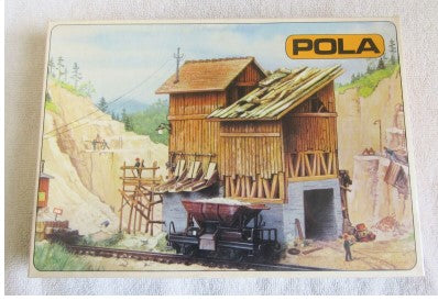 Pola 252 N Scale Old Timer Gravel Plant Building Kit