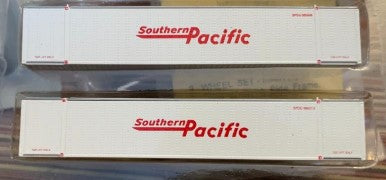 Con-Cor 0004-530002 N Scale Southern Pacific 53' Intermodal SEA Containers (2)