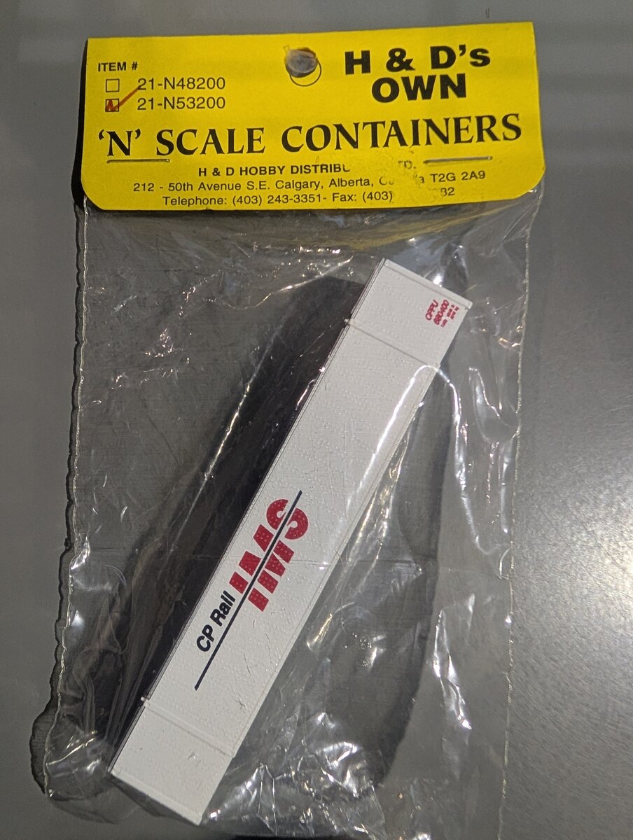 H & D Hobby Distributing 21-N53200 N Scale CP Rail IMS Container