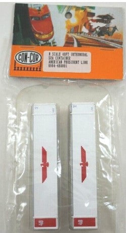 Con-Cor 0004-480001 N Scale American President Line 48' Intermodal SEA Container