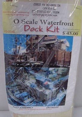 Model Tech Studios S0038 O Scale Dock Building Kit