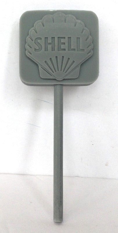 Phoenix Precision Models 33647 O Unpainted Shell Gas Station Sign 3D Printed Kit