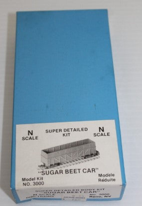 Dimi-Trains 3000 N Scale "Sugar Beet Car" Super Detailed Body Model Kit