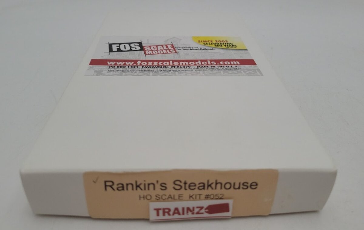 FOS Scale Limited 052 HO Scale Rankin's Steakhouse Building Kit