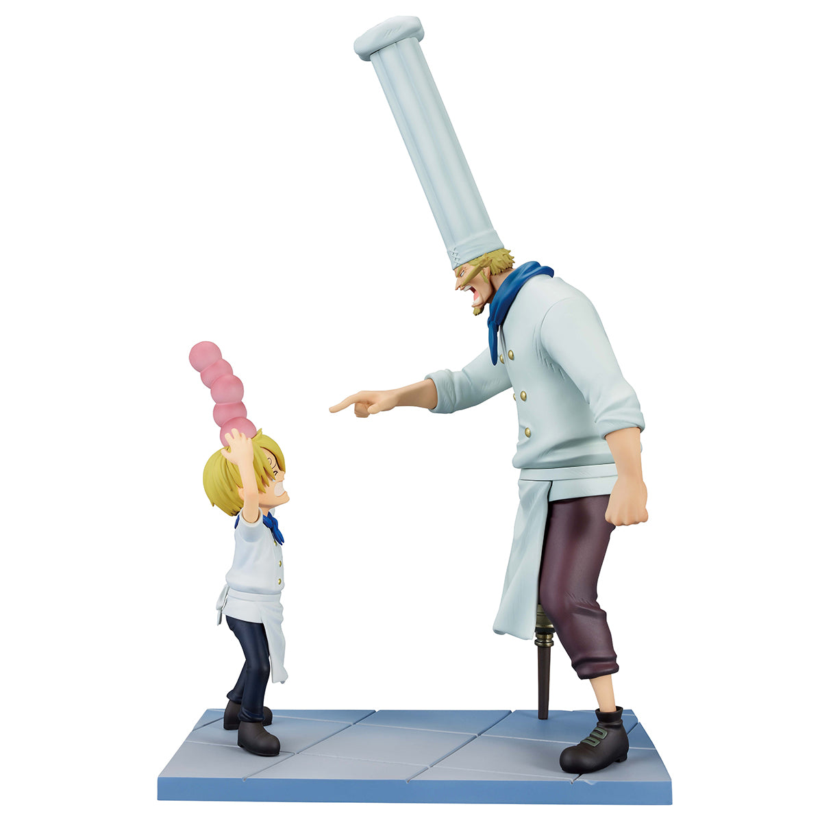 Bandai 67085 One Piece - Sanji & Zeff Road to Down Ichibansho Figure