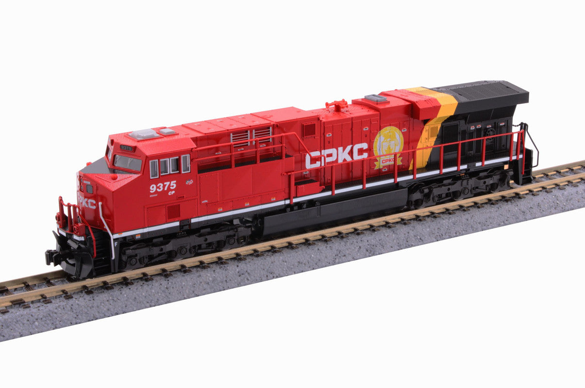 Kato 176-8957-DCC N CPKC GE ES44AC Diesel Locomotive with DCC #9375