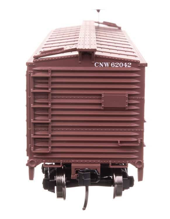 Walthers 910-40706 HO CNW 40' ARA Single Sheathed Boxcar Ready to Run #62042
