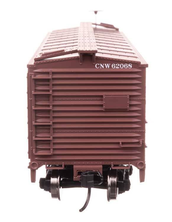 Walthers 910-40708 HO CNW 40' ARA Single Sheathed Boxcar Ready to Run #62068