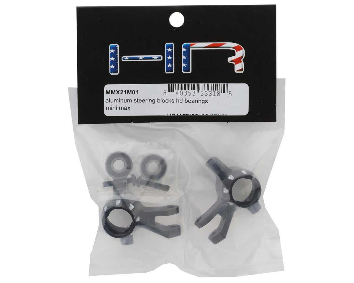 Hot Racing MMX21M01 Mini Max Aluminum Steering Blocks Hd Bearings