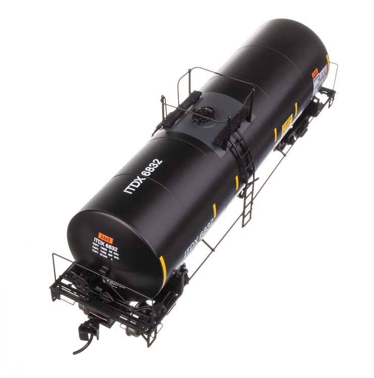 Walthers 920-100062 HO ITDX 40' Trinity 14,000-Gal Molten Sulfur Tank Car #6832