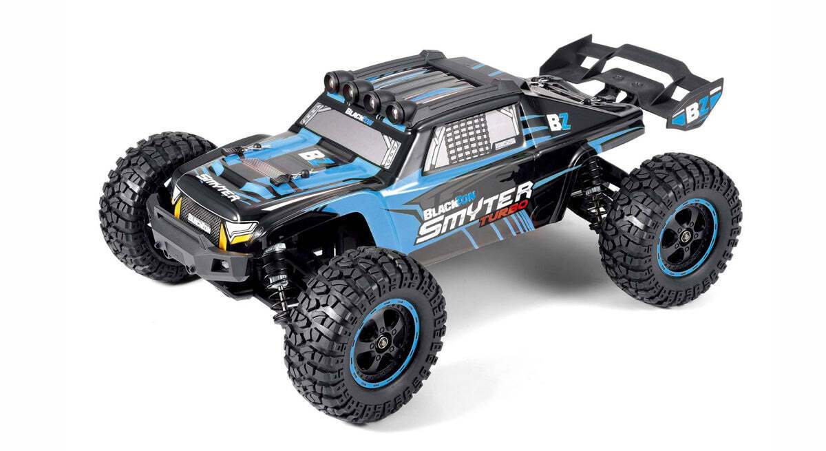 BlackZon 540254 1:12 Blue Smyter DT Turbo 4WD 3S Brushless Desert Truck RTR
