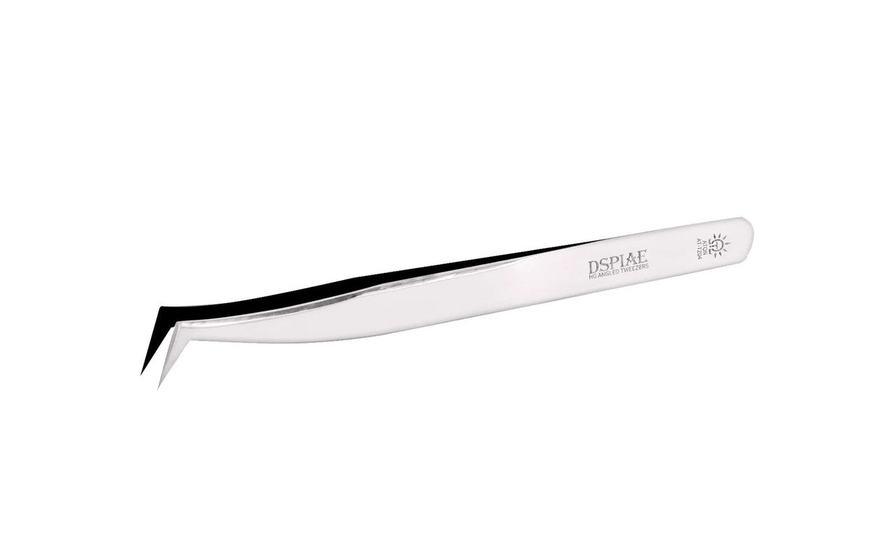 Dspiae AT-TZ04 Stainless Steel Precision Folding Head Tweezers