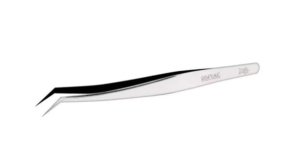 Dspiae AT-TZ05 Stainless Steel Precision Elbow Tweezers