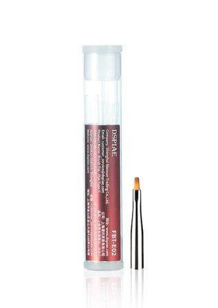 Dspiae FBT-E02 Flat Type II Phoenix Plume Flat Brush Tip (Pack of 3)