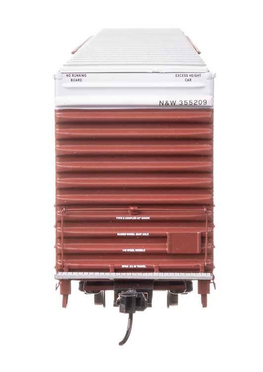 Walthers 920-102123 HO N&W 86' PS Double-Door Hi-Cube Boxcar RTR #355209