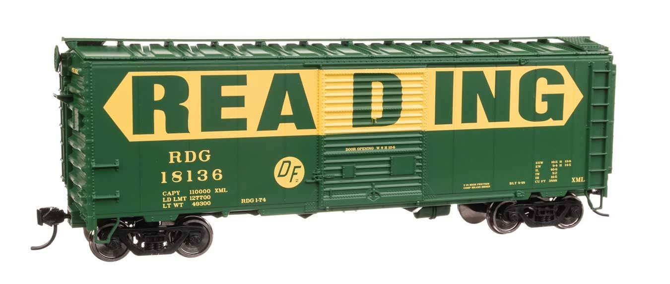 Walthers 910-45220 HO RDG 40' ACF Welded Boxcar w/ 8' Youngstown Door RTR #18136