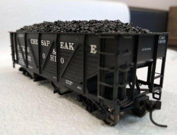 Life Like 54801 HO Proto 2000 C&O 50 Ton War Emergency Hopper Car Kit