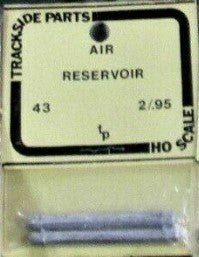 Trackside Parts 43 HO Scale Air Reservoir (Pack of 2)