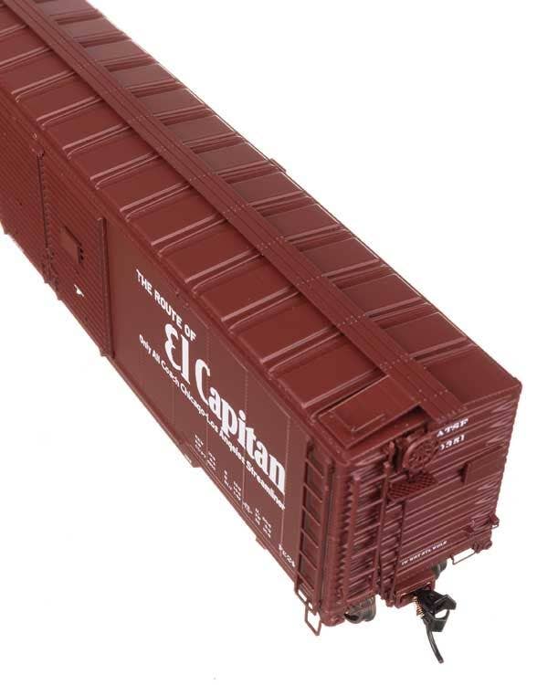 Walthers 920-101670 HO Santa Fe 50' AAR Double-Door Boxcar Ready to Run #10351